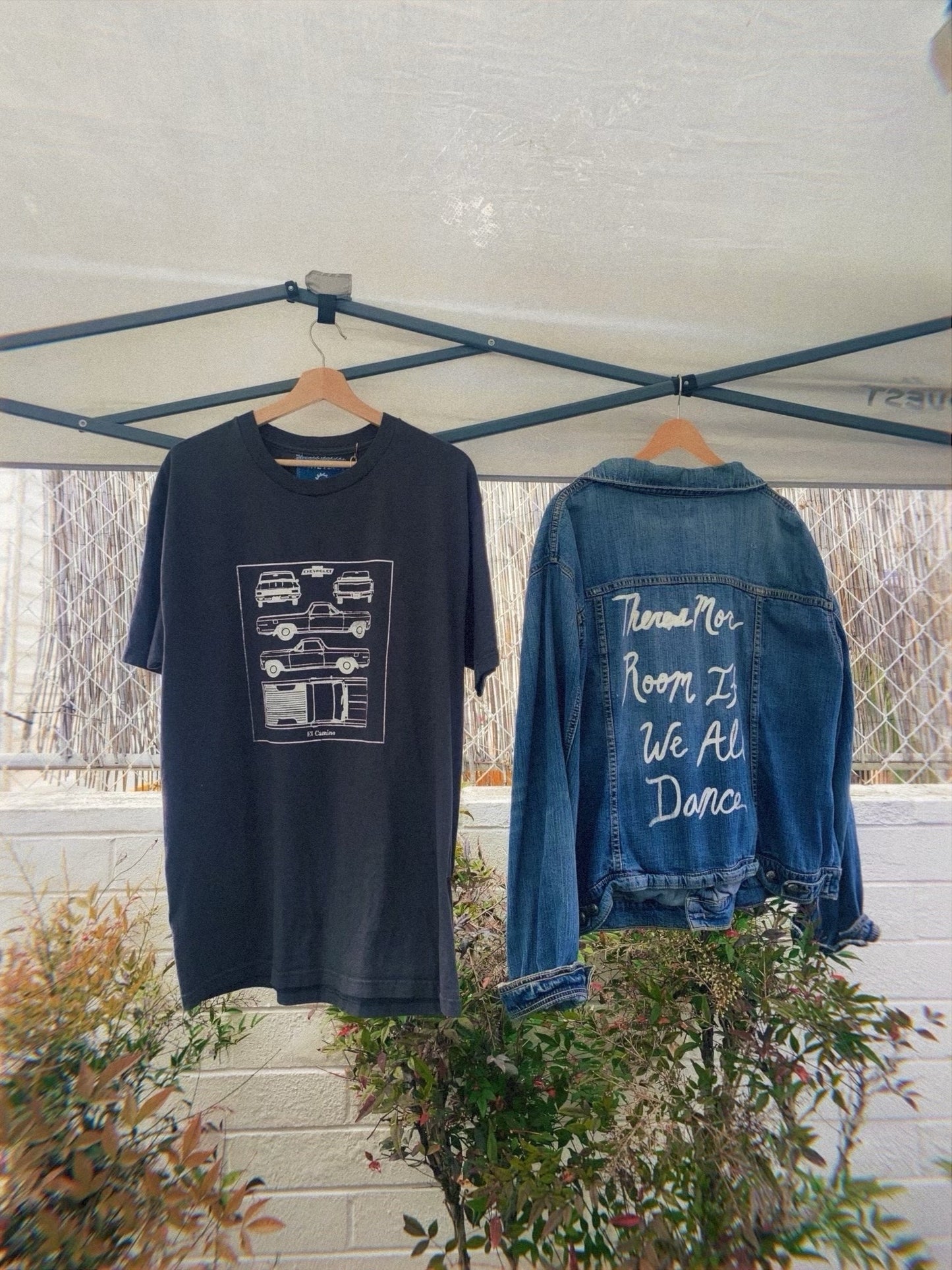 Jean jacket: There’s more room if we all dance.