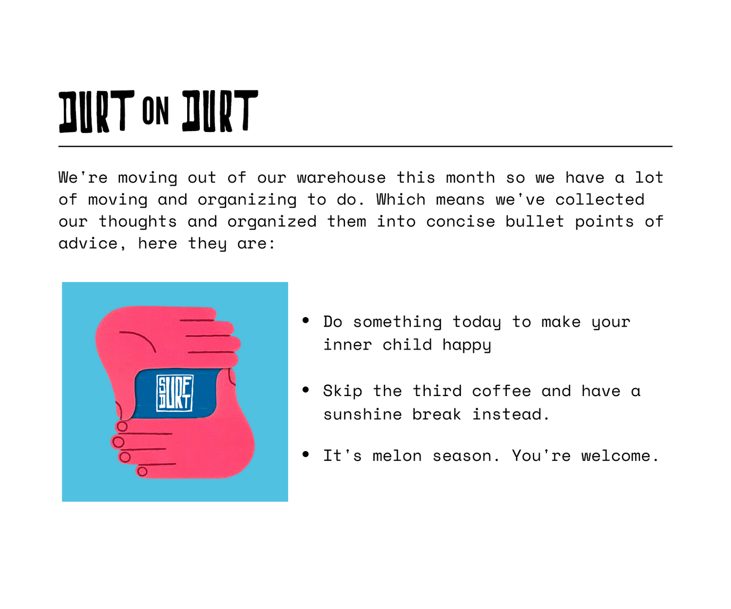 Email Marketing: SurfDurt