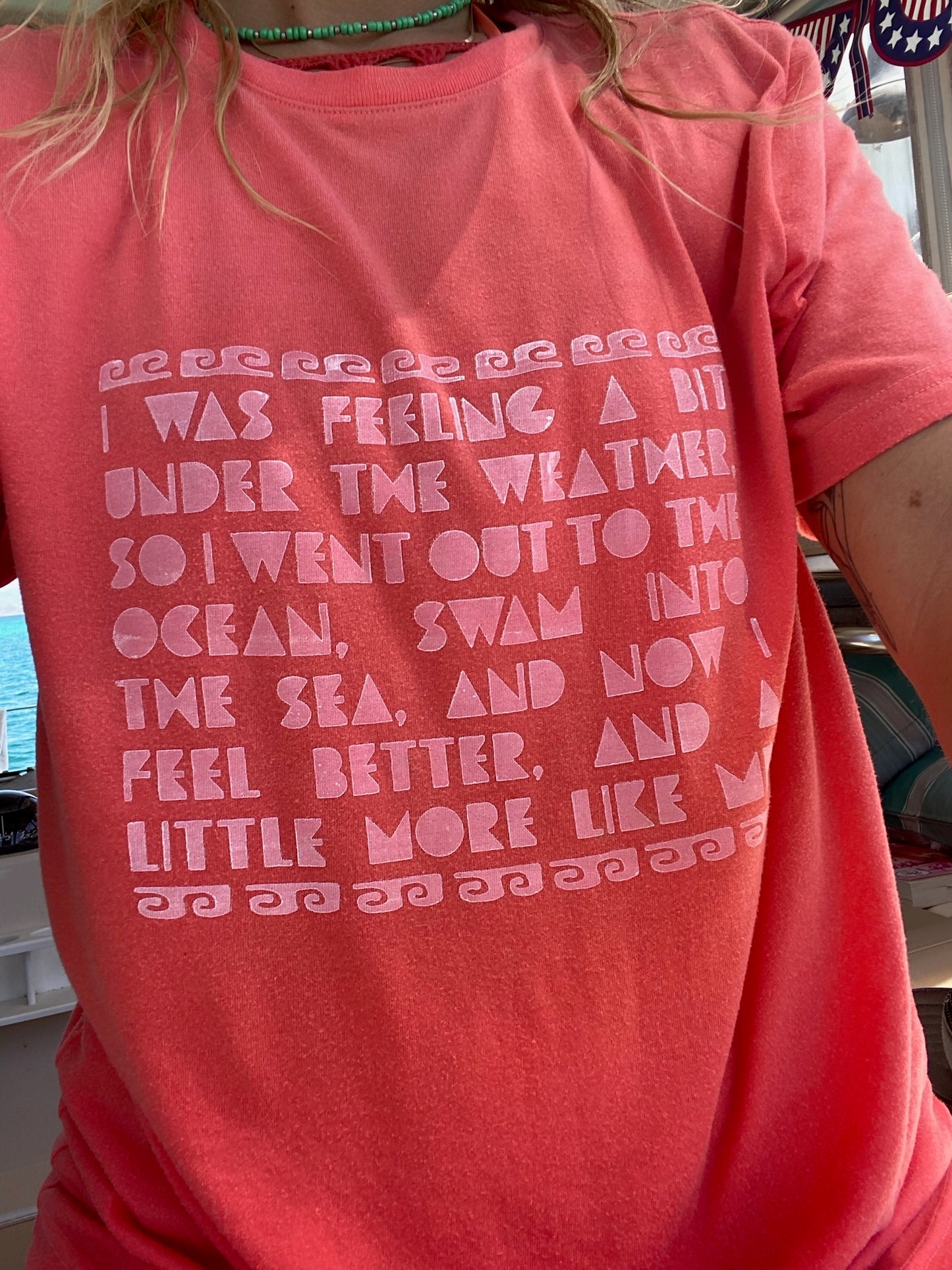 Ocean Love Poem, Summer Tee