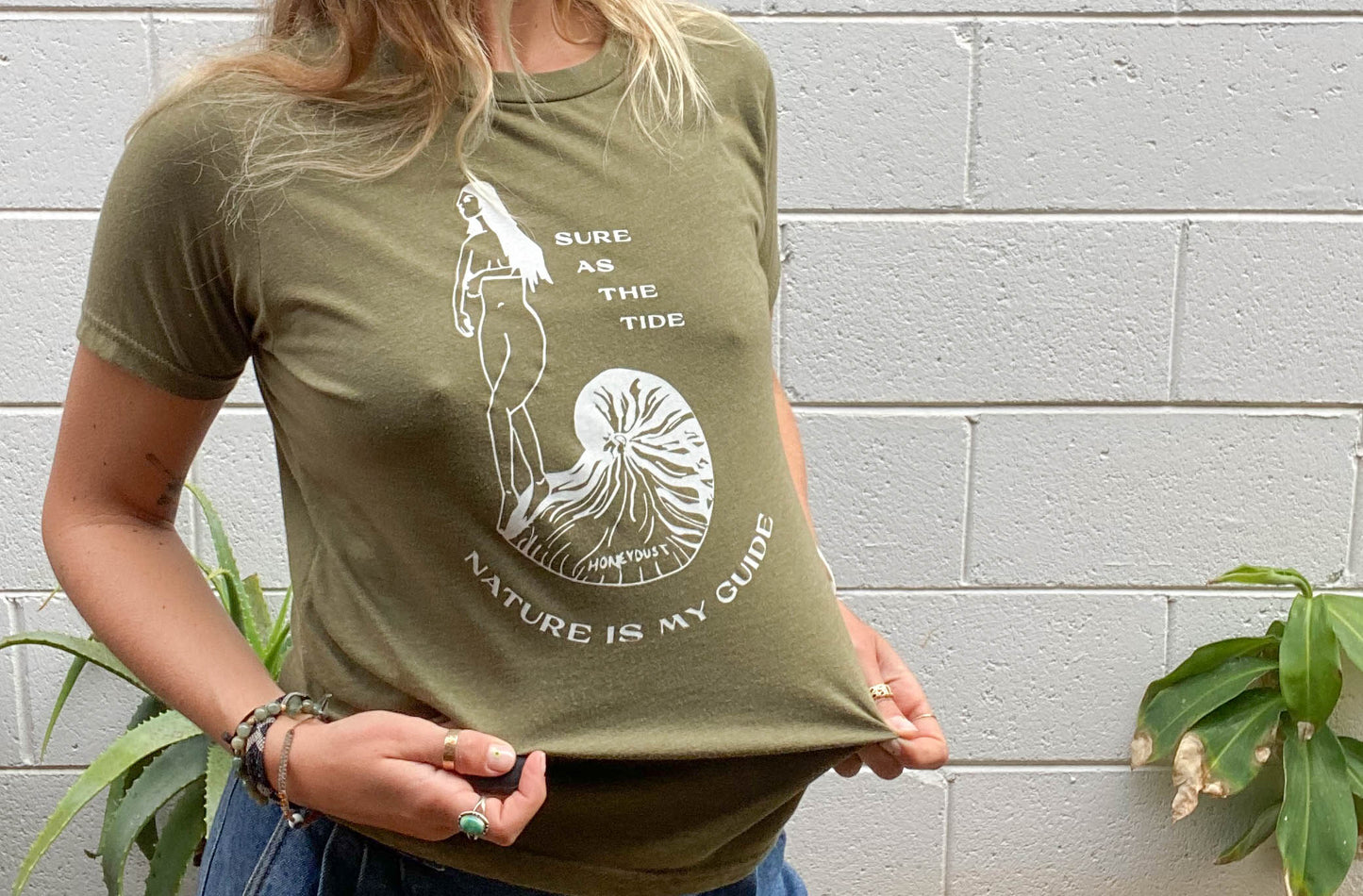 Sure As The Tides, Nature Is My Guide Tee