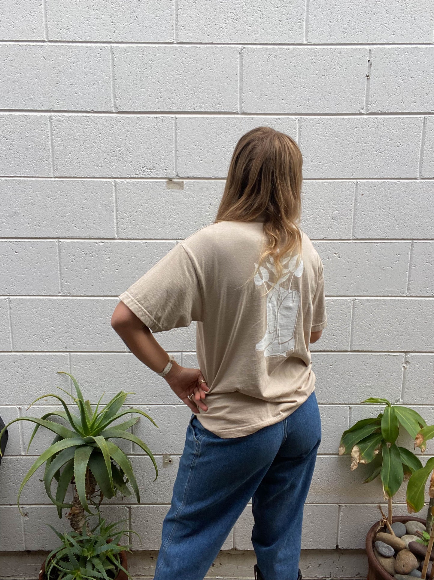 There's a Flower in my Boot Tee