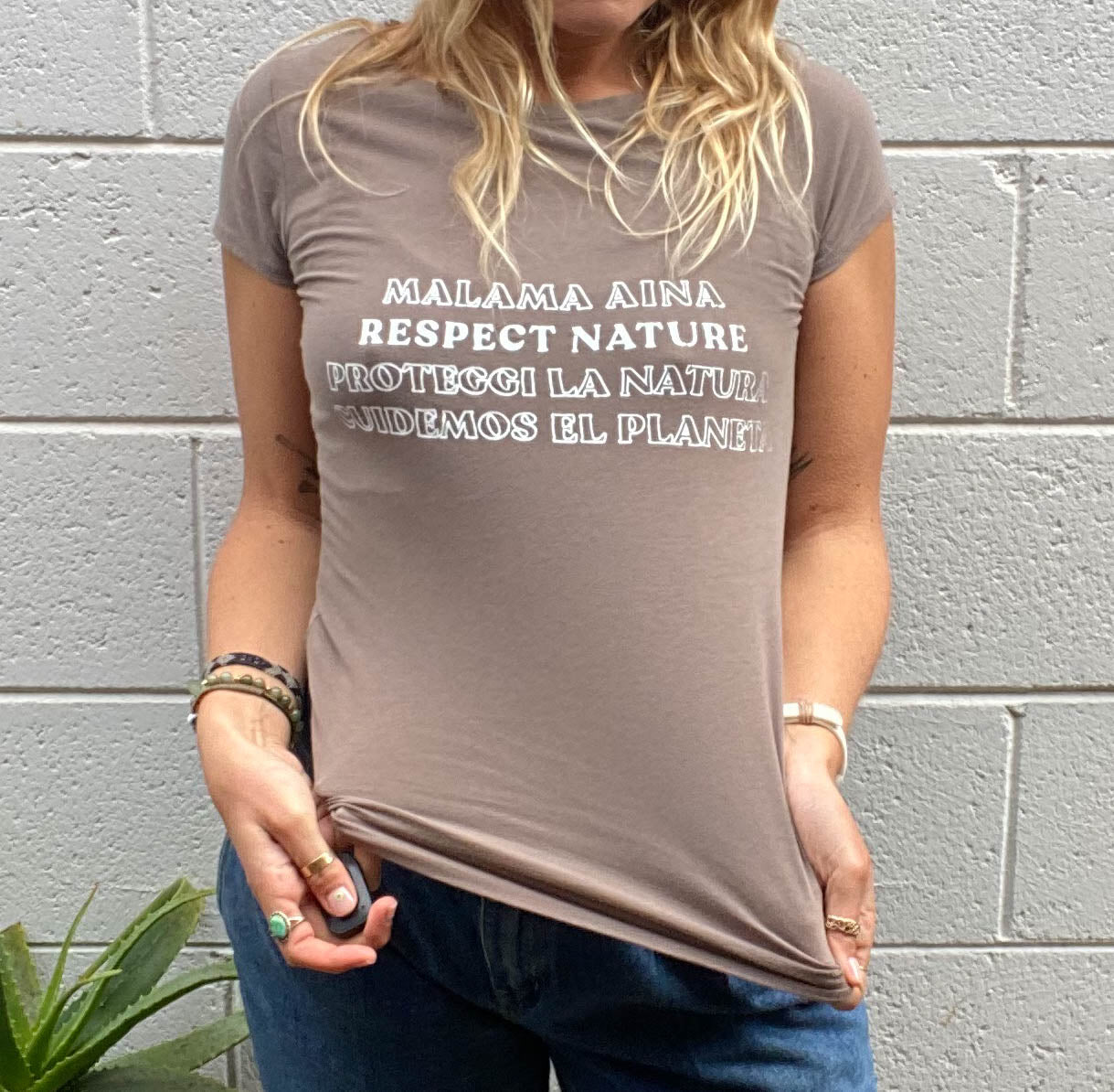 Malama Aina/Respect Nature Tee