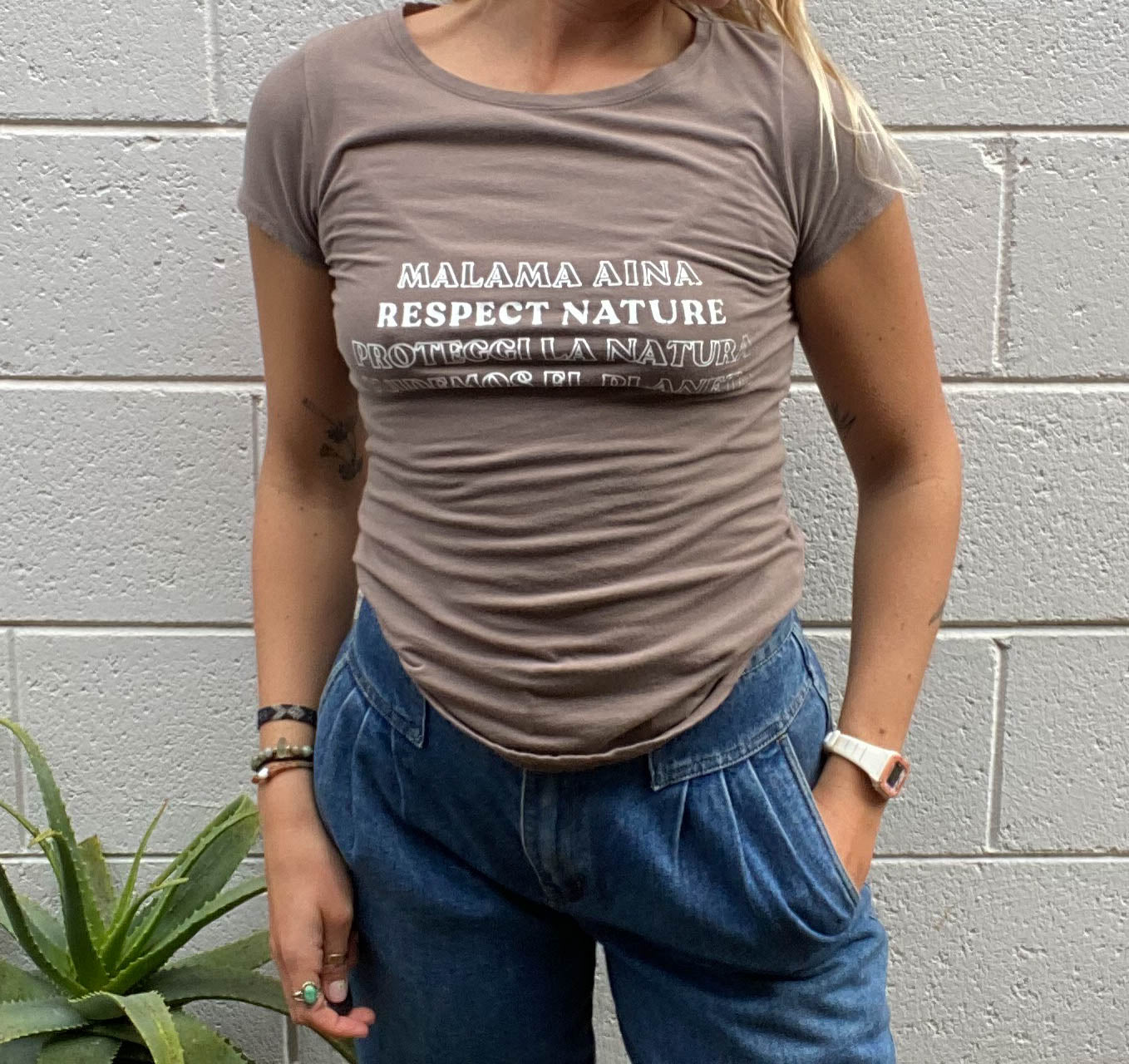 Malama Aina/Respect Nature Tee