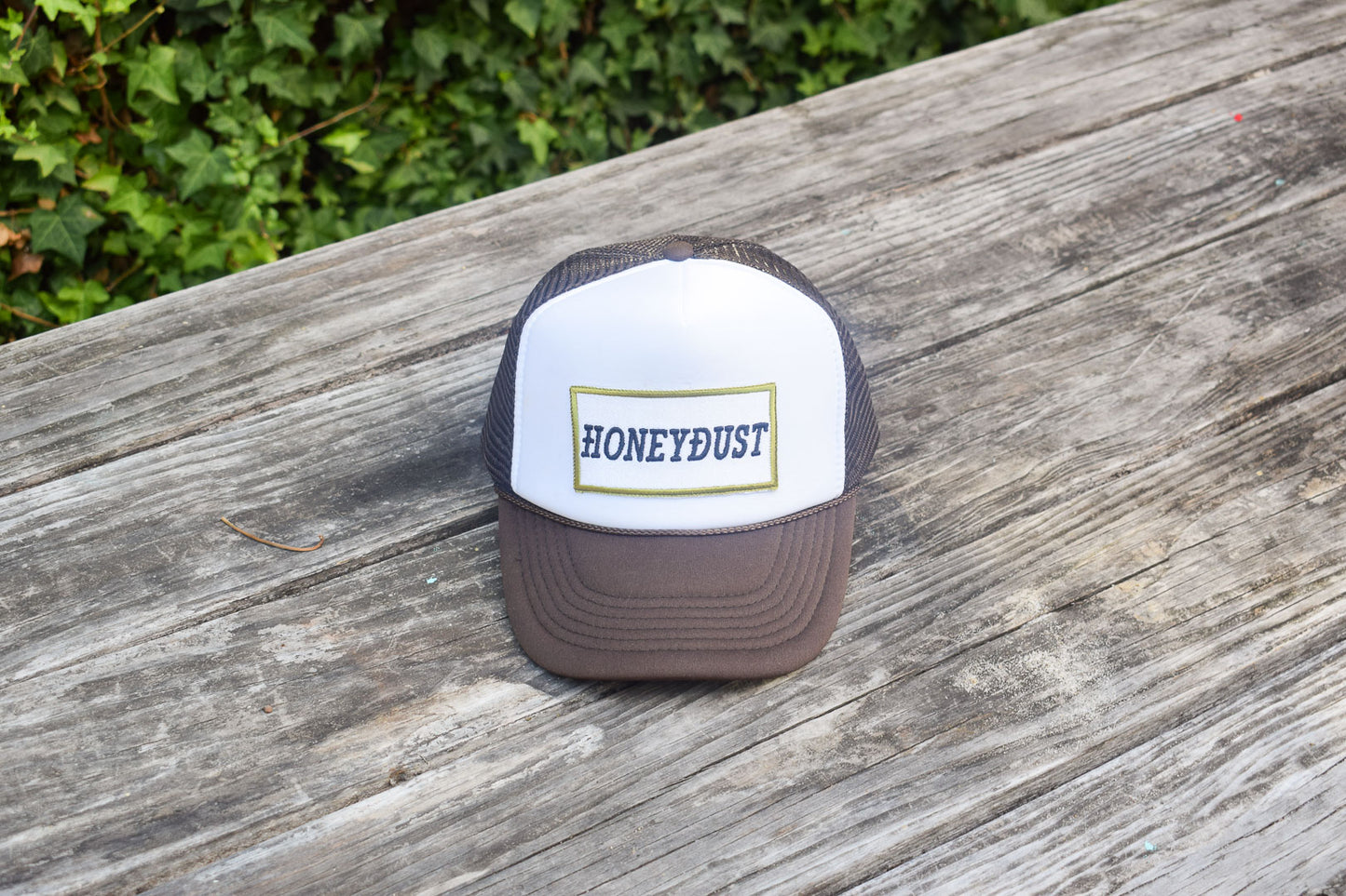 Brown HoneyDust Trucker Hat