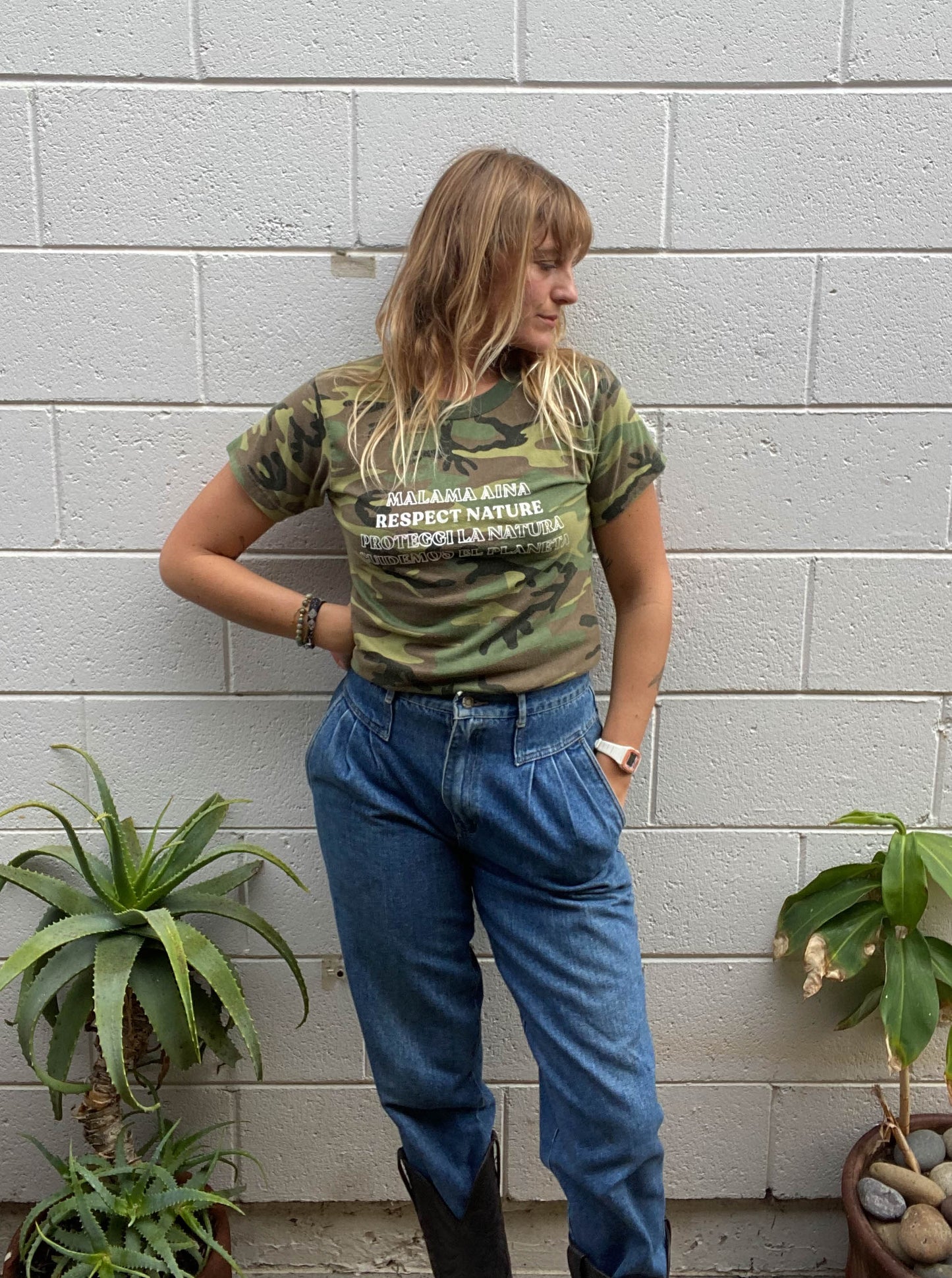 Malama Aina/Respect Nature Tee