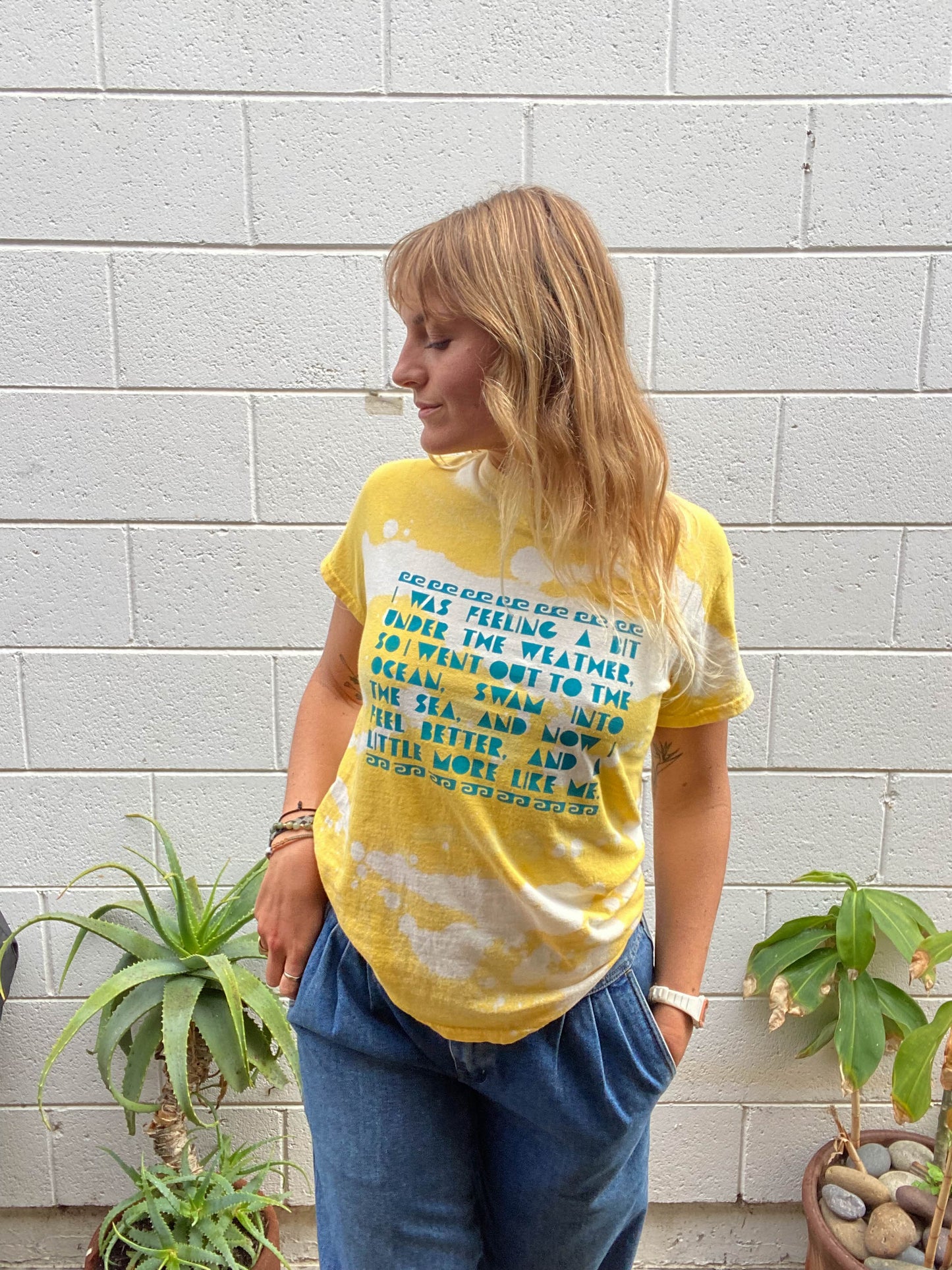 Ocean Love Poem Tee