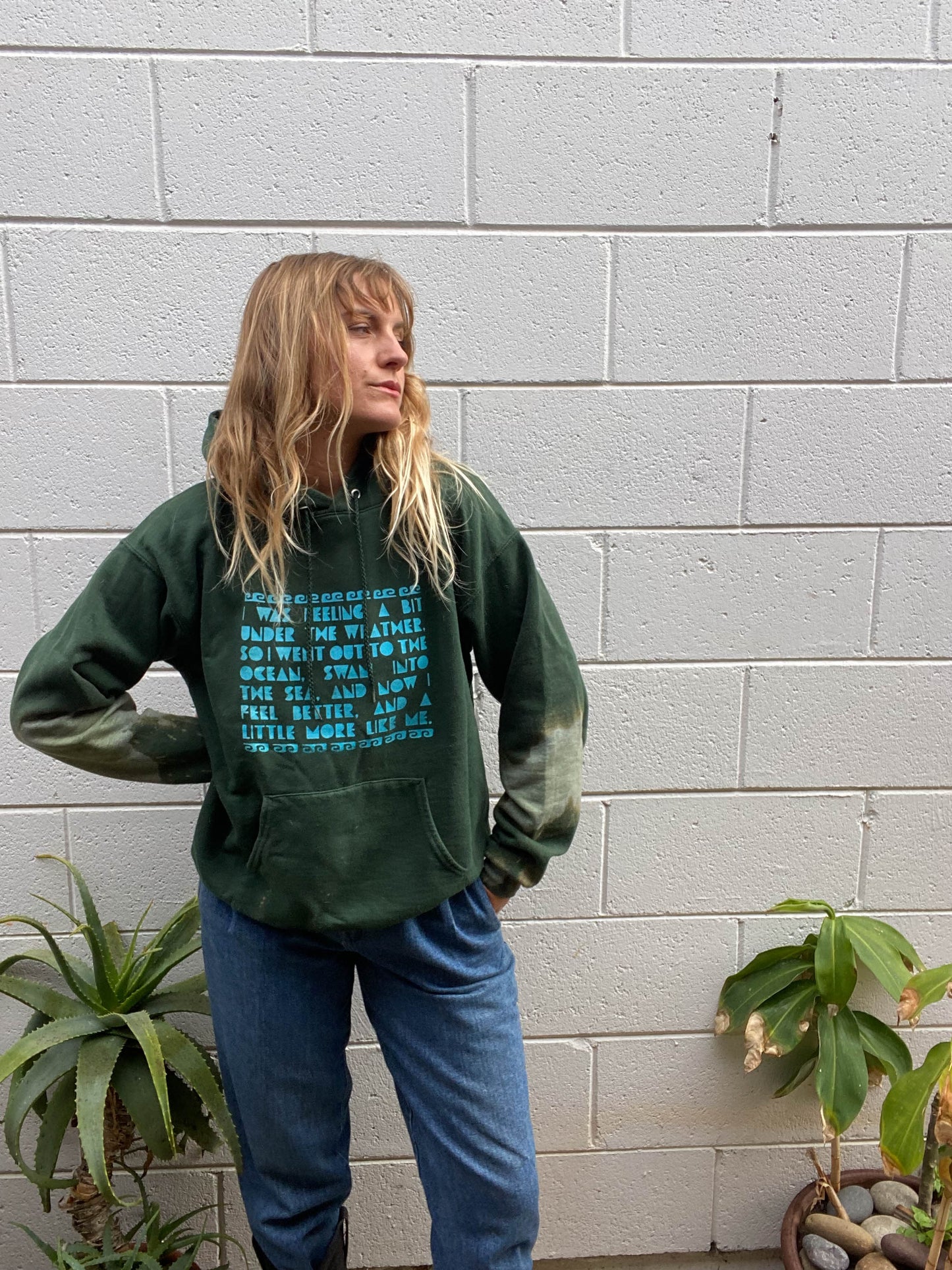 Ocean Love Poem Hoodie